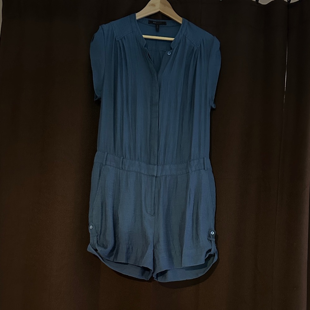 BCBGMaxAzria Blue Romper